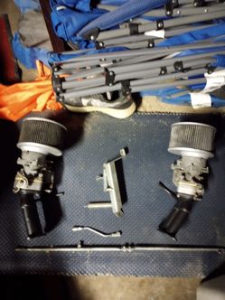 Vw kadron:carbs, intakes, air cleaners and linkage