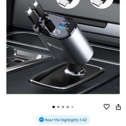 Car Retractable Charger