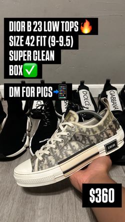 Dior B23 Low Top Size 42