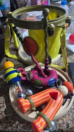 Drum Set Or Toy Spin Around  Doll Carrier