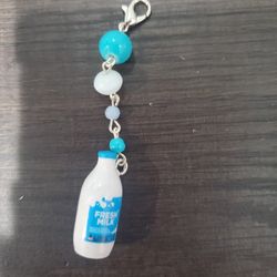 Mini Brand Milk Keychain