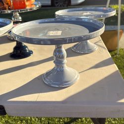 Purple Cake Stands 