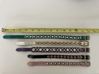 Bejeweled Bracelets or Dog Collars (14”, 11.5”,  9.5”)