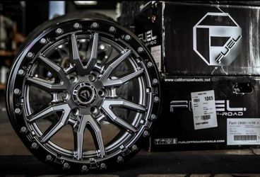 17x9 fuel rebel 6x139 +1