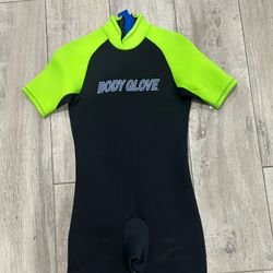 Body Glove Full Wetsuit Men’s ML – Black/Green Surf Wetsuit