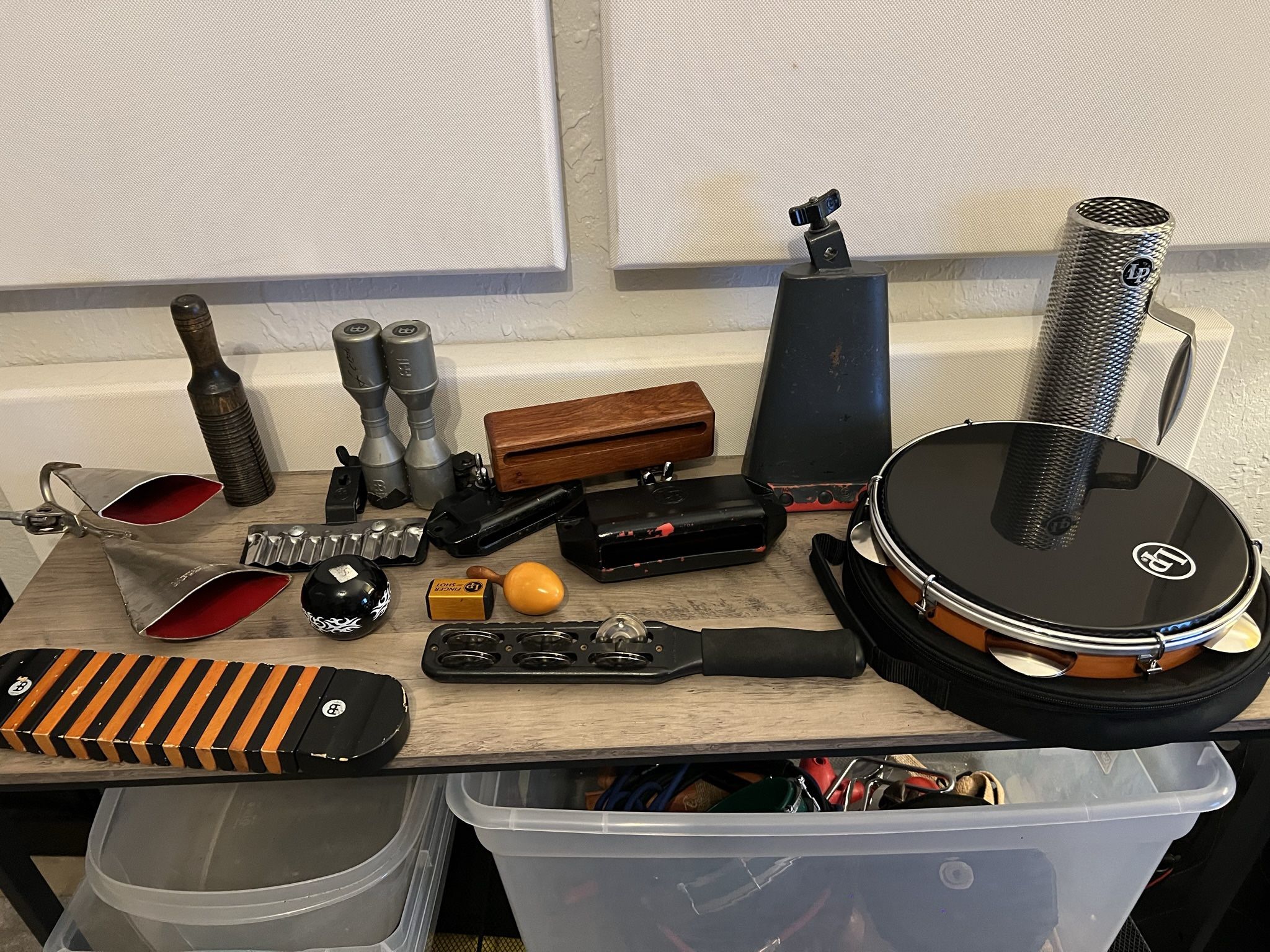 Percussion Blocks Bells Panderio & More