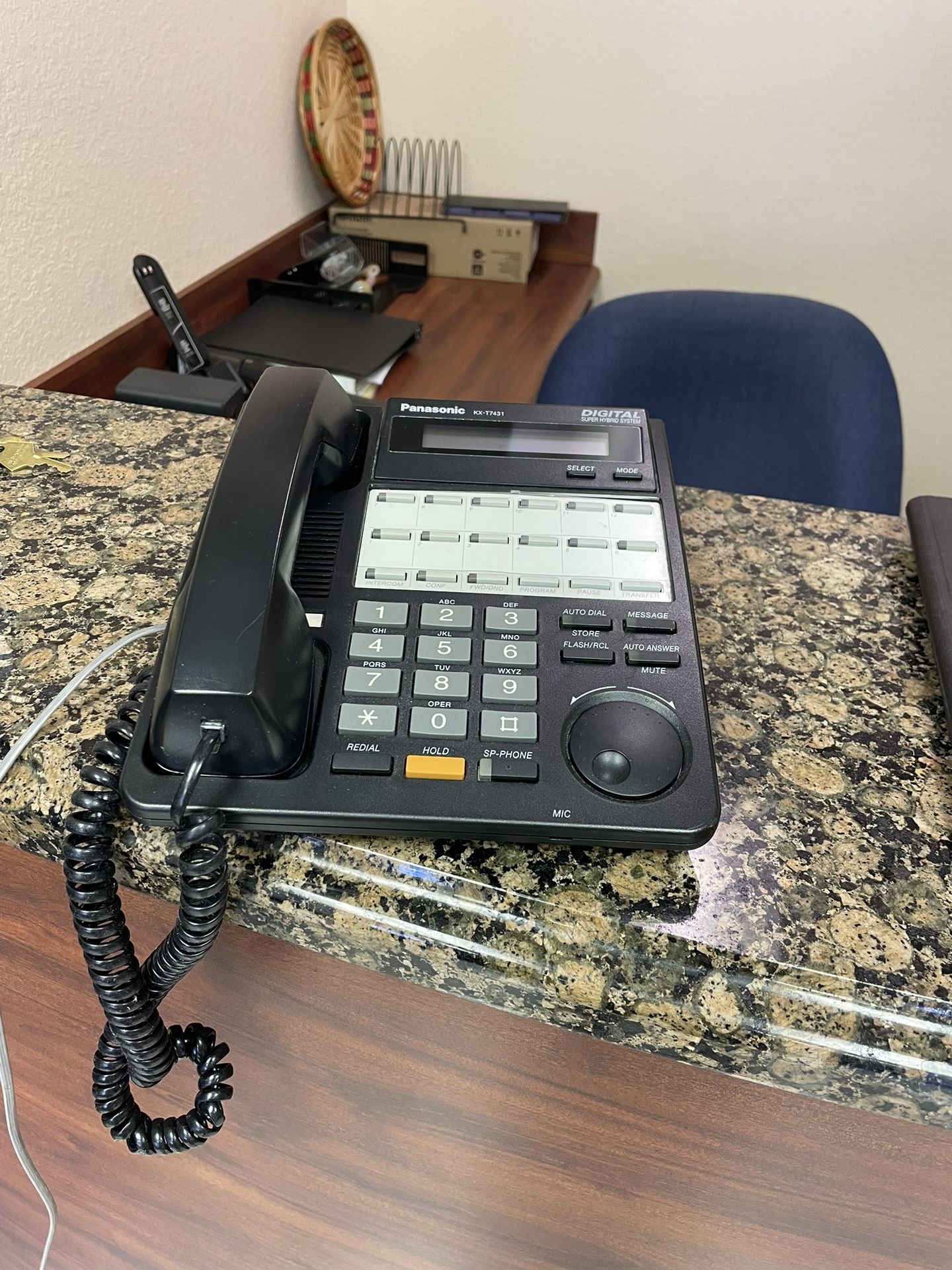 Panasonic Digital Telephones KX-T7431-B (12 - Phones)