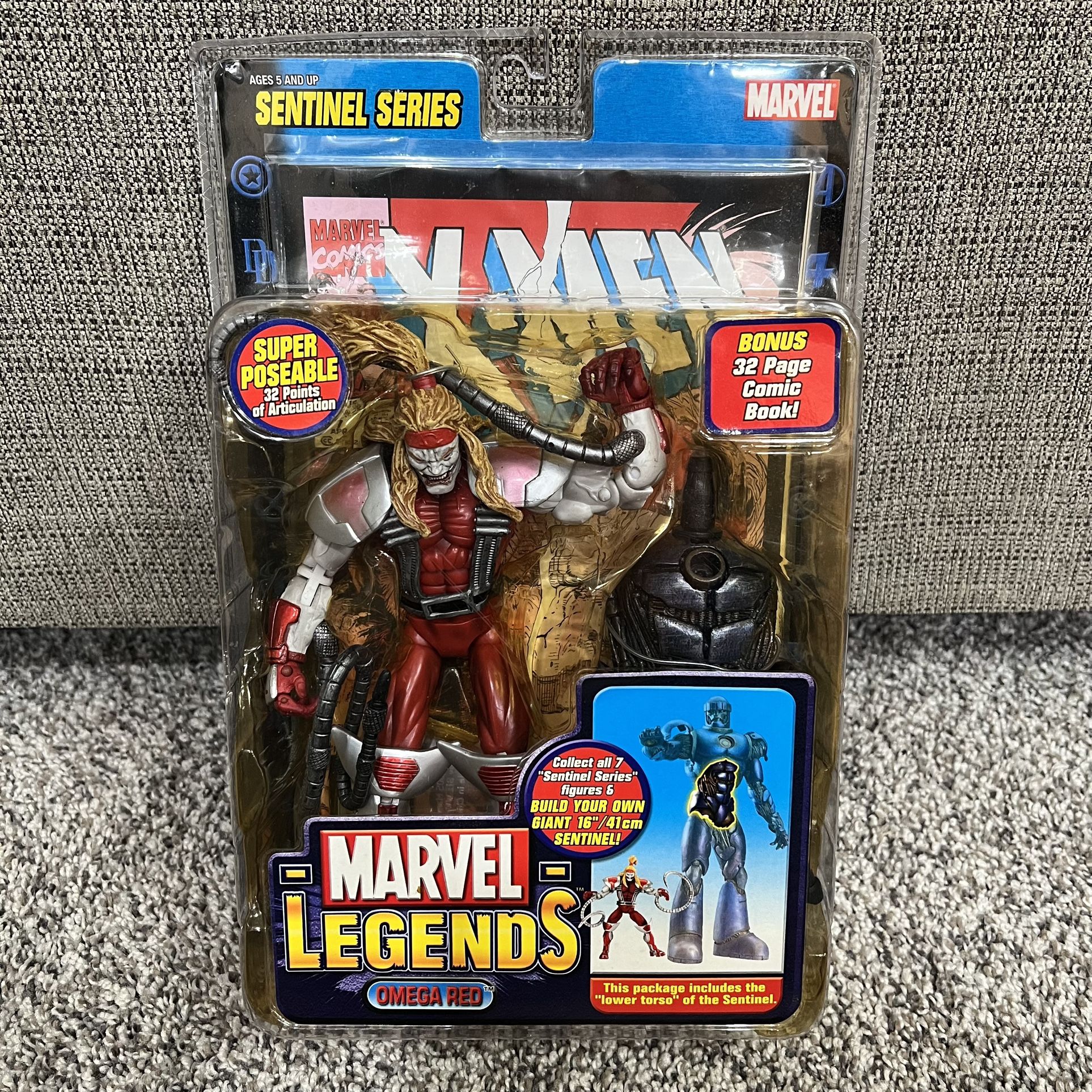 New, Omega Red Marvel Legends Action Figure 2005
