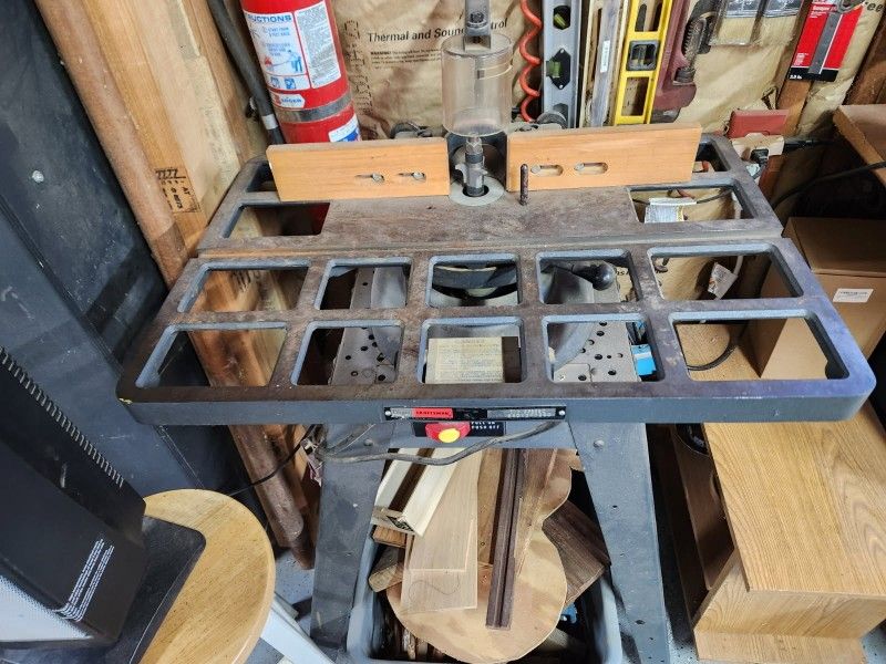 Craftsman Wood Shaper With Stand