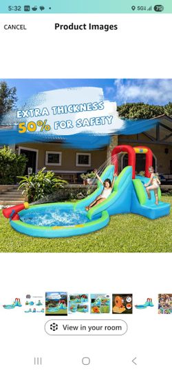 Outdoor Water Slide