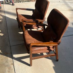 Two Solid Chairs