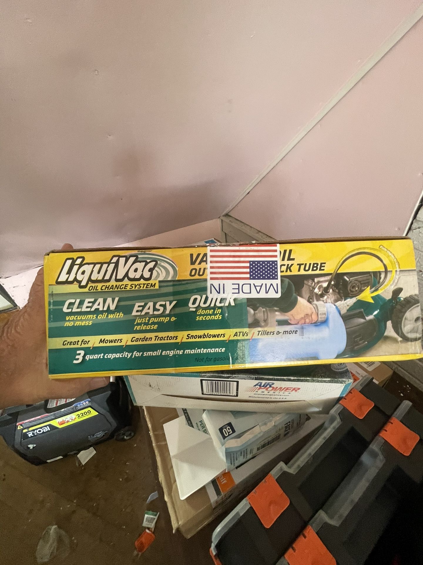 Oil Change Pump