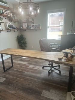 Office Desk- live Edge