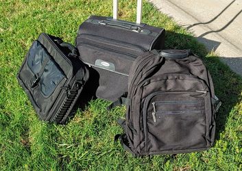 Targus travel laptop case, briefcase, and backpack