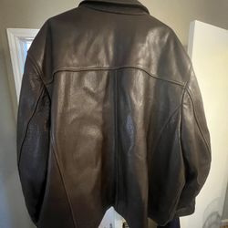 Mens Brown Leather Jacket - Size 3x - Pick up in Austin