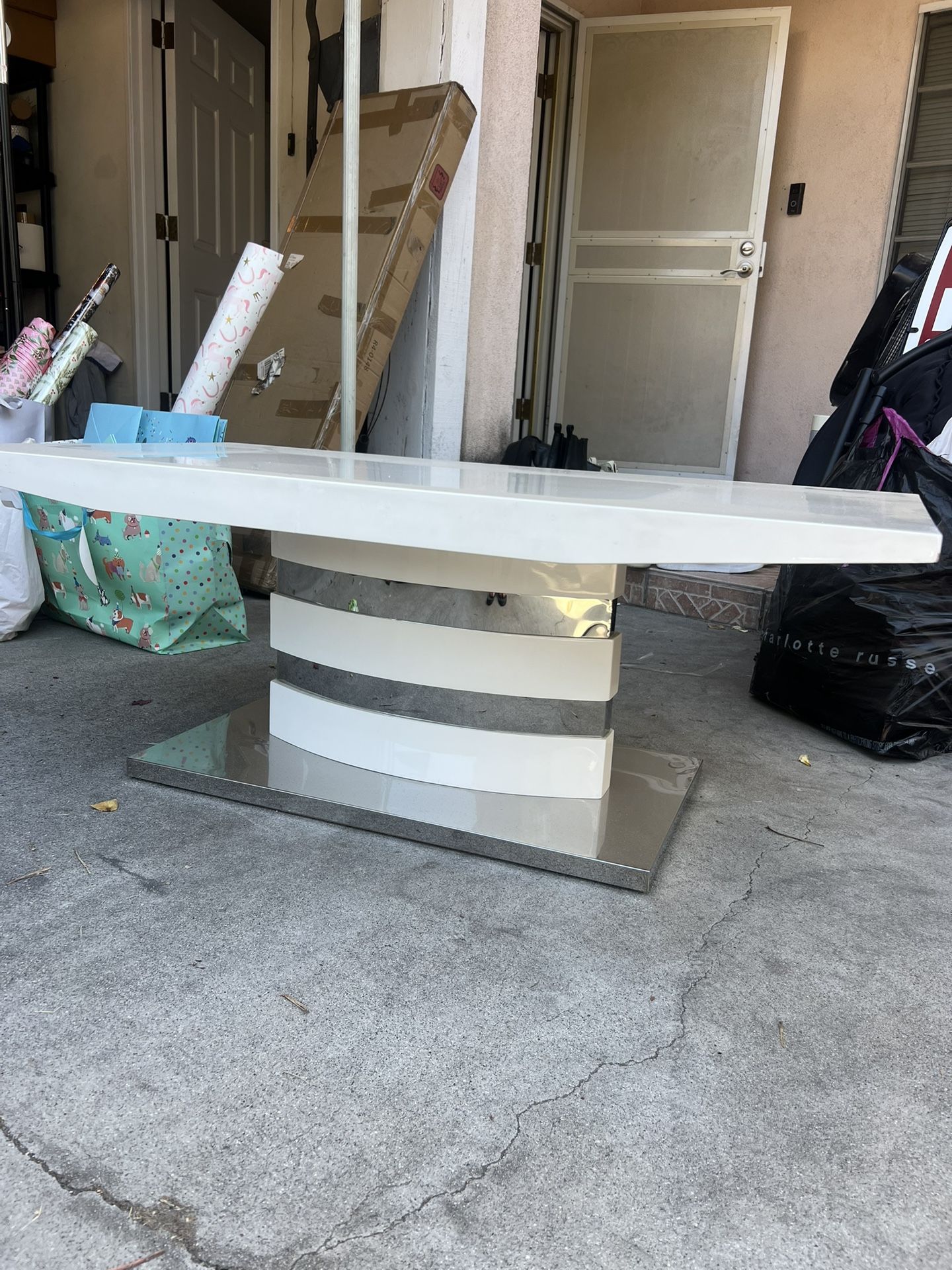 White Gloss Coffee Table