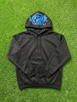 Black/Blue Syna World Syna Logo Hoodie