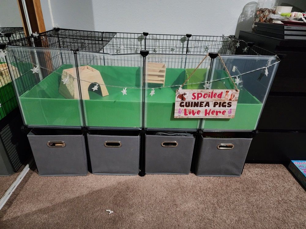 Guinea Pig/Small Animal Cage AND EXTRAS!