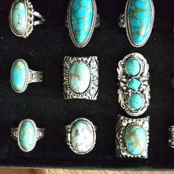 Silver Turquoise Ring Sale