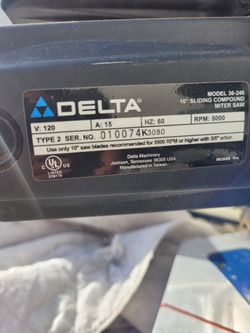 Maquina Para Cortar Madera Marca Delta