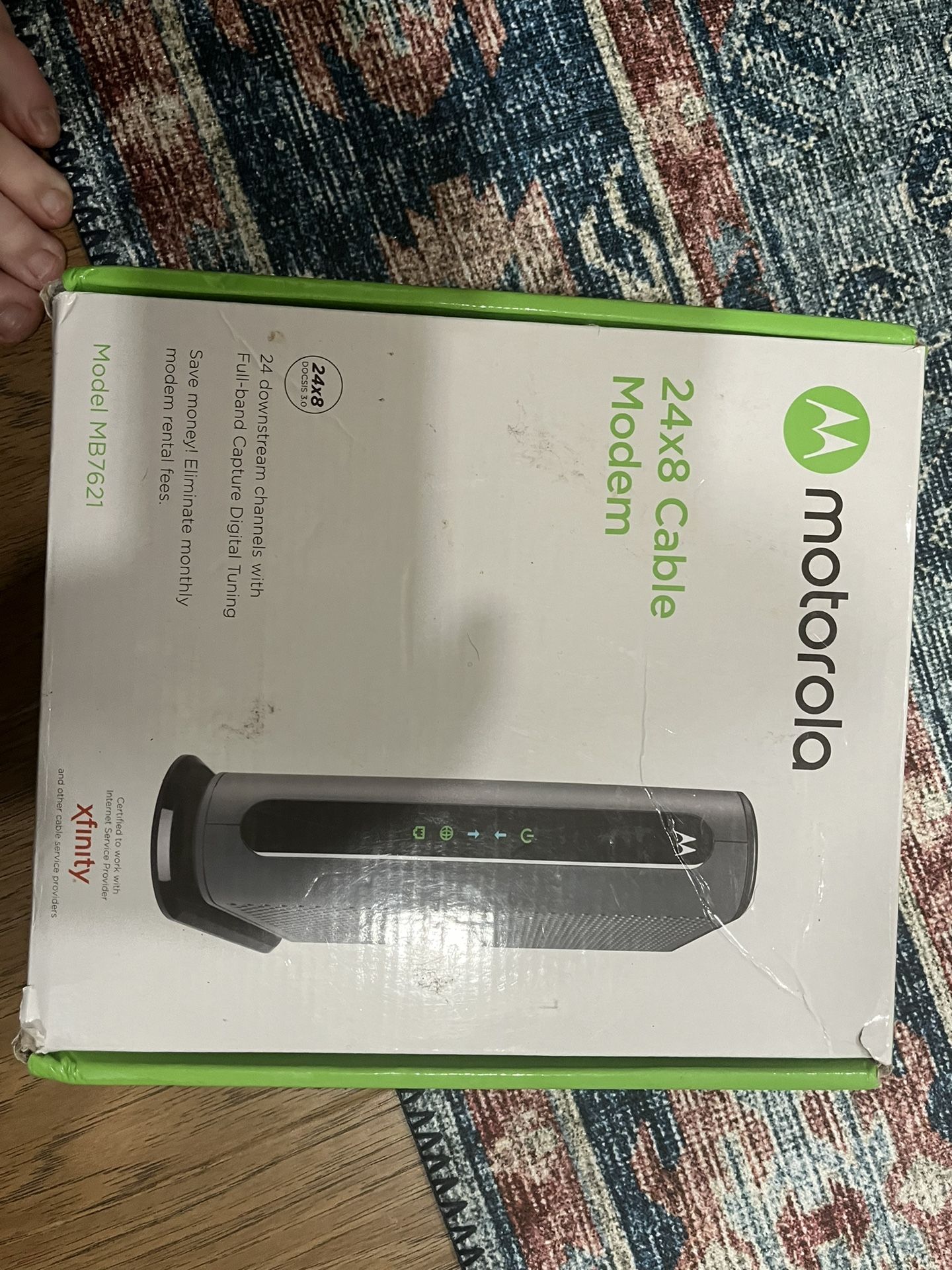 Motorola Modem Open Box