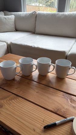 Crate and Barrel Mugs