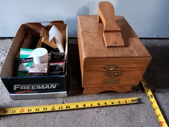 Vintage Griffin Shinemaster Shoe Shine Kit With Some Extras