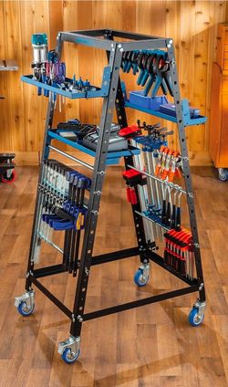 Rockler Rolling Clamp Rack