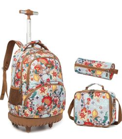 Brand New Jasminestar rolling kids backpack.