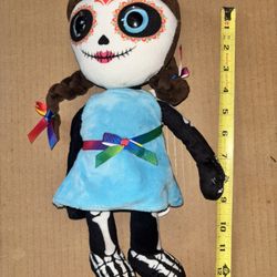 12” Wishpets Dead Of The Dead Doll Skeleton Plush