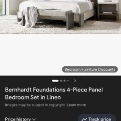 Bernhardt
Foundations Upholstered Button Tufted Bed