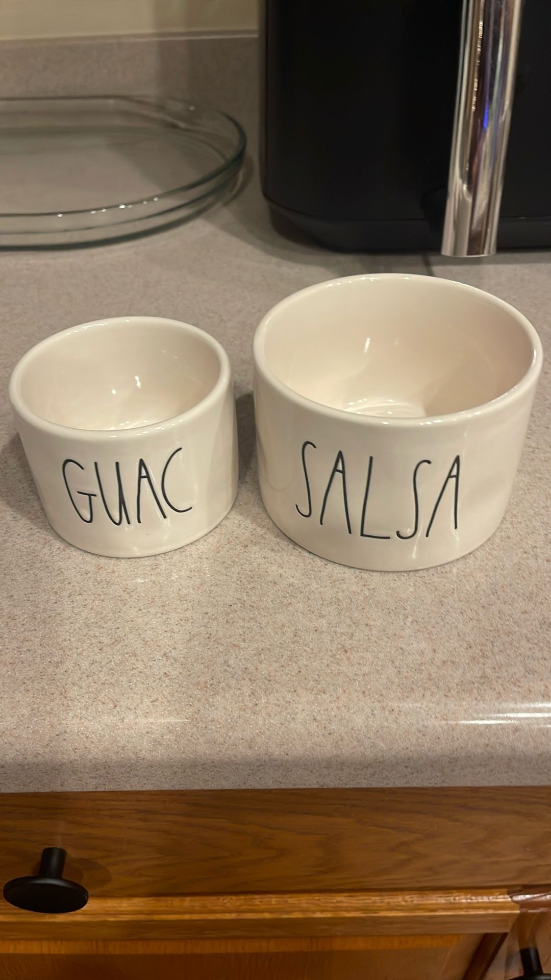 Rae Dunn Salsa And Guac Bowls