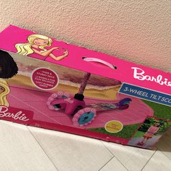 Barbie 3 wheel scooter
