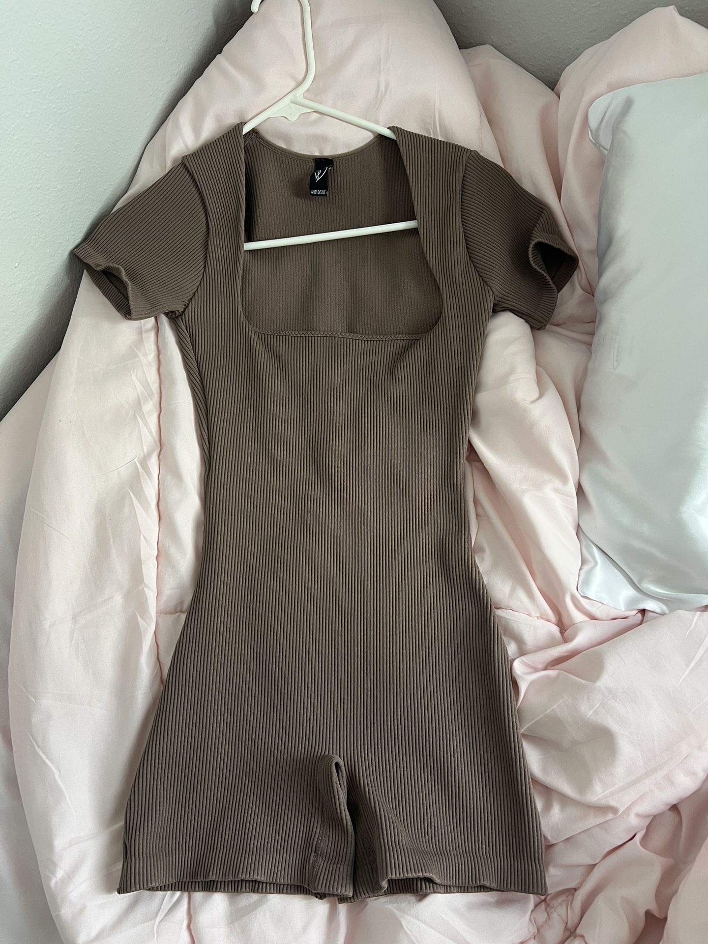 Brown bodysuit