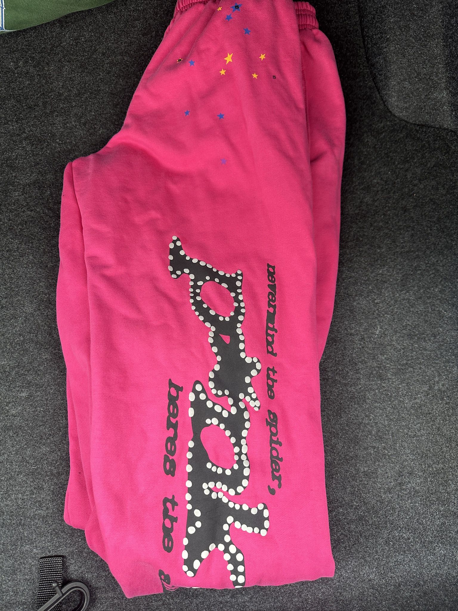 Sp5der Sweat Pants Pink