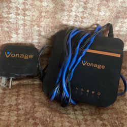 Vonage VOIP - Voice Over Internet Protocol Model VDV 23 -VD With Switching Adapter Model DSA 18W