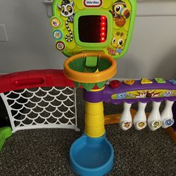 Little Tikes Basketball, Soccer, Bowling, Activities Set