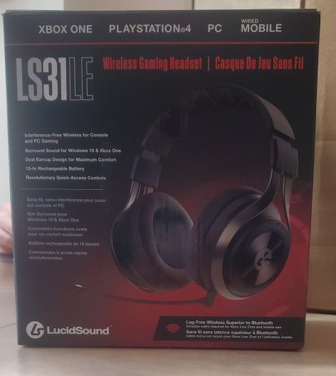 LucidSound LS31LE Wireless Gaming Headset