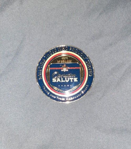 Limited Edition Military Coin