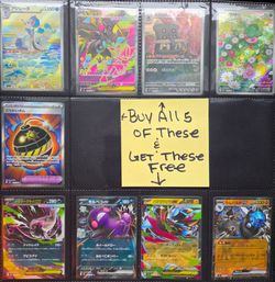 Pokemon Abyss Eye, 4 Free Ex cards, Read Description!!