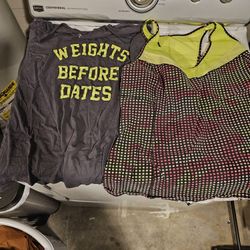 Plus size workout clothes size 22/24 and 26/28.