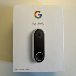 Google Nest hello