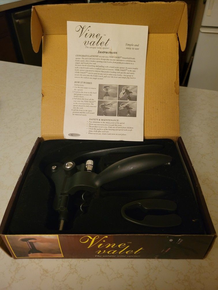 Vine Valet Bottle Opener