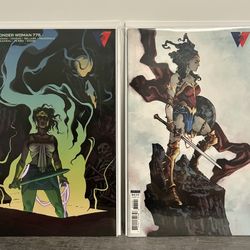 Wonder Woman #775, #777 Cvr B Variants 2021 NM