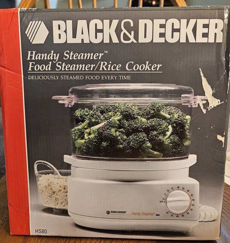 The Black & Decker Food Steamer & Rice Cooker