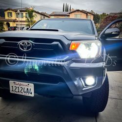 Led Headlights Size 9007 Luces 6000k Bright Glacier White 