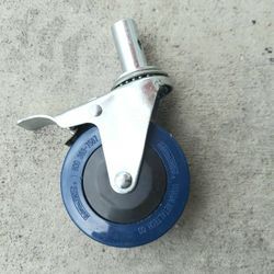 Metaltech Heavy Duty Scaffolding 4" Caster Blue Wheel