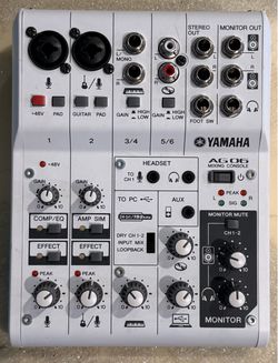 YAMAHA  (AG06)