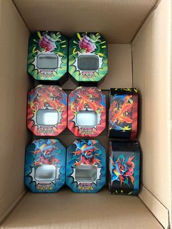 Lot of Empty Pokemon TCG product