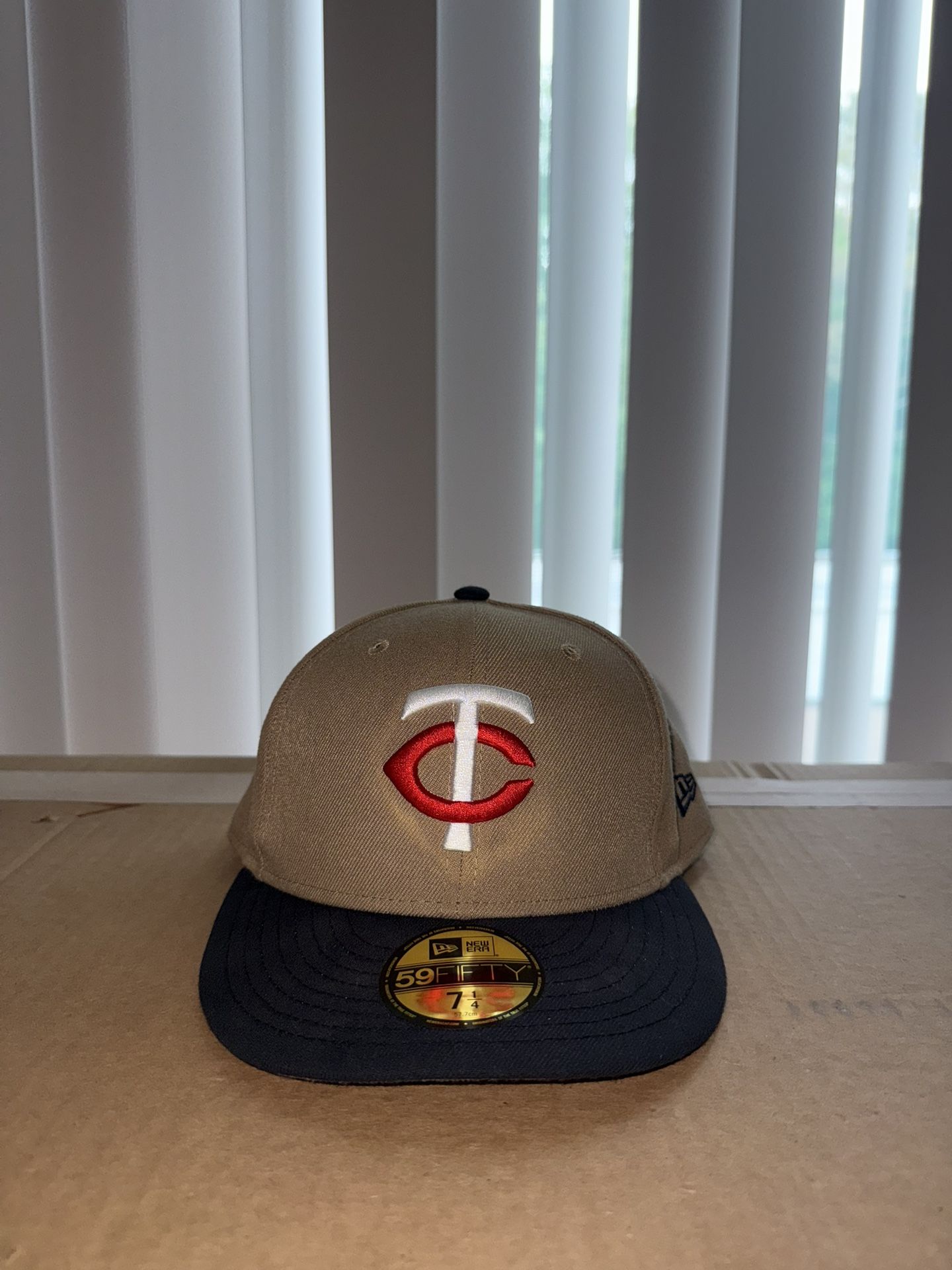 Tan Twin City Fitted Cap 7 1/4